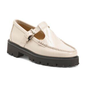 GH BASS Patent Leather Mary Jane Superlug Platform Loafers